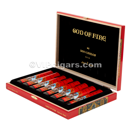 Arturo Fuente God Of Fire By Don Carlos - Robusto Tubos