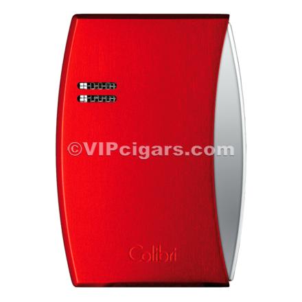 Colibri Eclipse Anodized Mercury Red & Polished Chrome