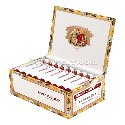 Romeo y Julieta No.3 Tubos