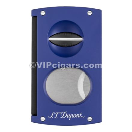 St Dupont Cutter Double Lame - Matte Ocean Blue & Black